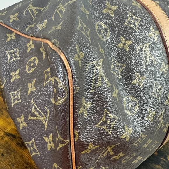 Louis Vuitton Vintage Monogram Sac Souple 45 Duffle Bag Boston Travel - Picture 15 of 16